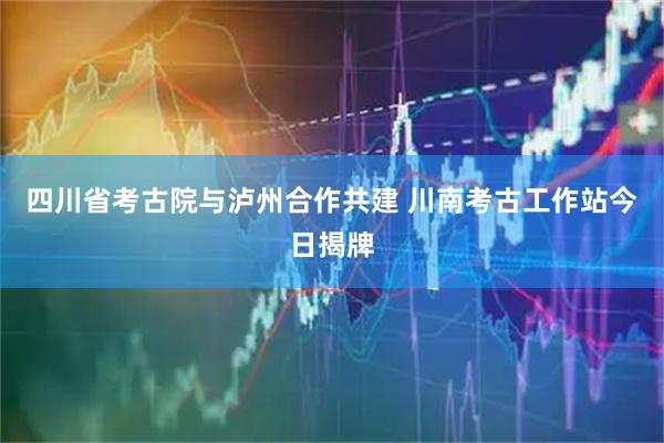 四川省考古院与泸州合作共建 川南考古工作站今日揭牌