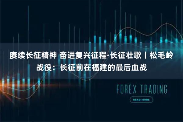 赓续长征精神 奋进复兴征程·长征壮歌丨松毛岭战役：长征前在福建的最后血战